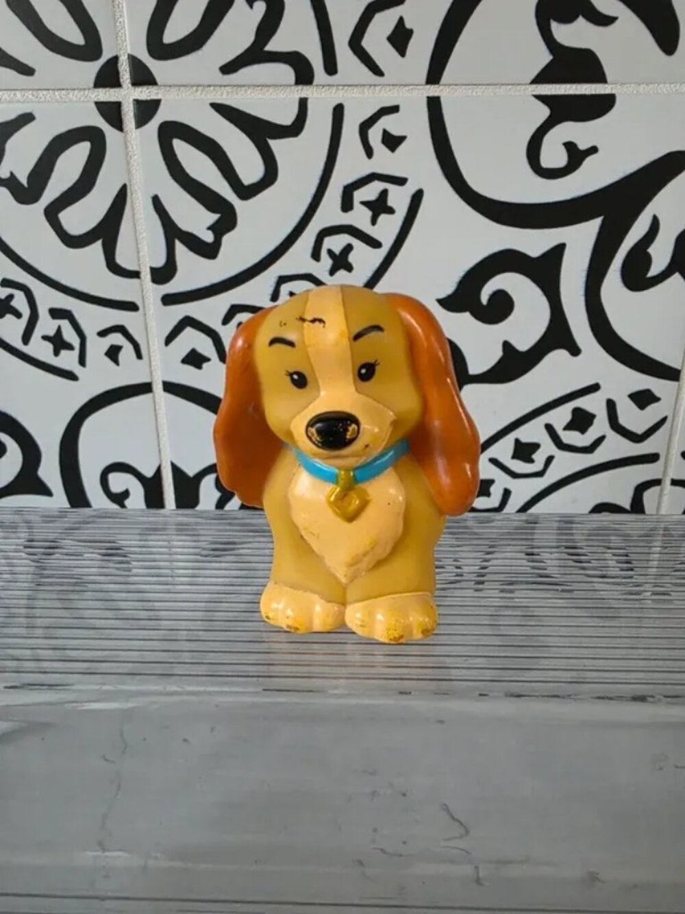 Fisher Price Little People Disney Lady and the Tramp Lady Dog Figure